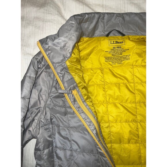 L. L. Bean Women’s Grey Puffer Jacket (XS) - Picture 2 of 6